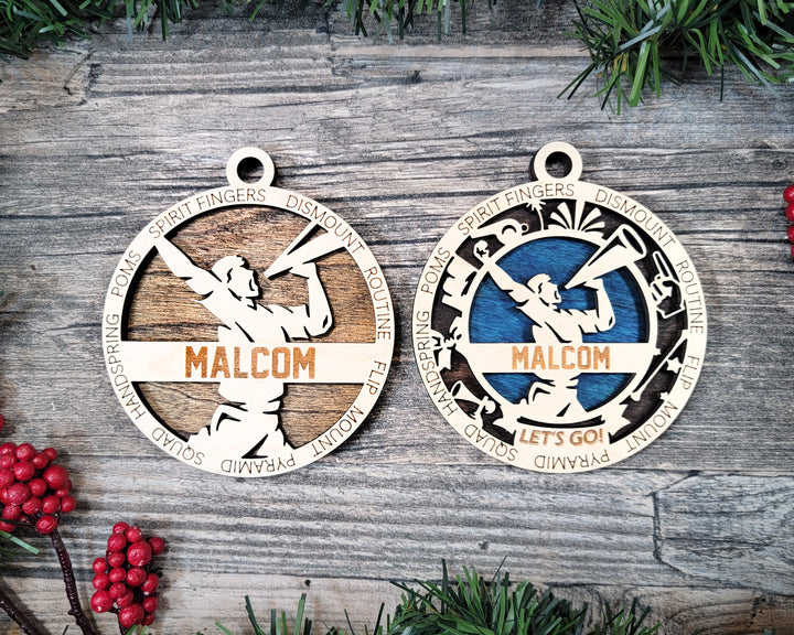 Cheerleading Ornaments