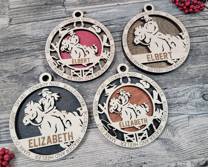 Rodeo Ornaments