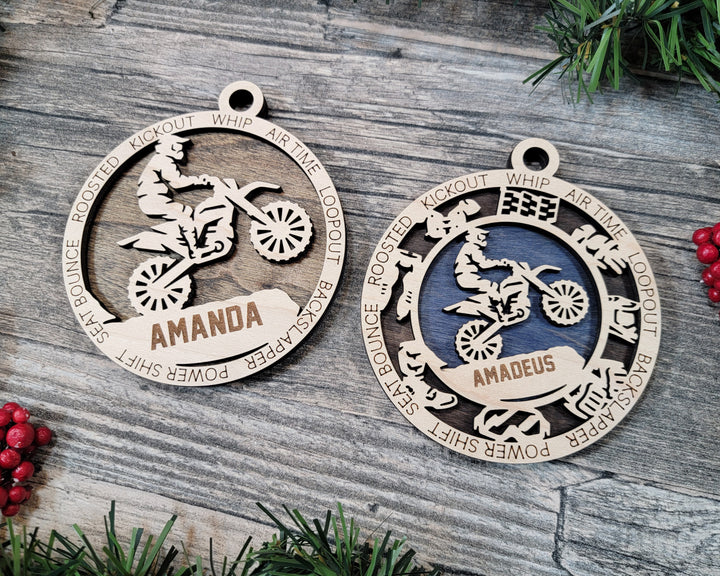 BMX / Motocross Ornaments