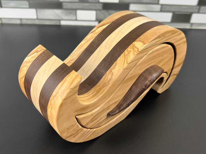 "Panache" Olive Bandsaw Box