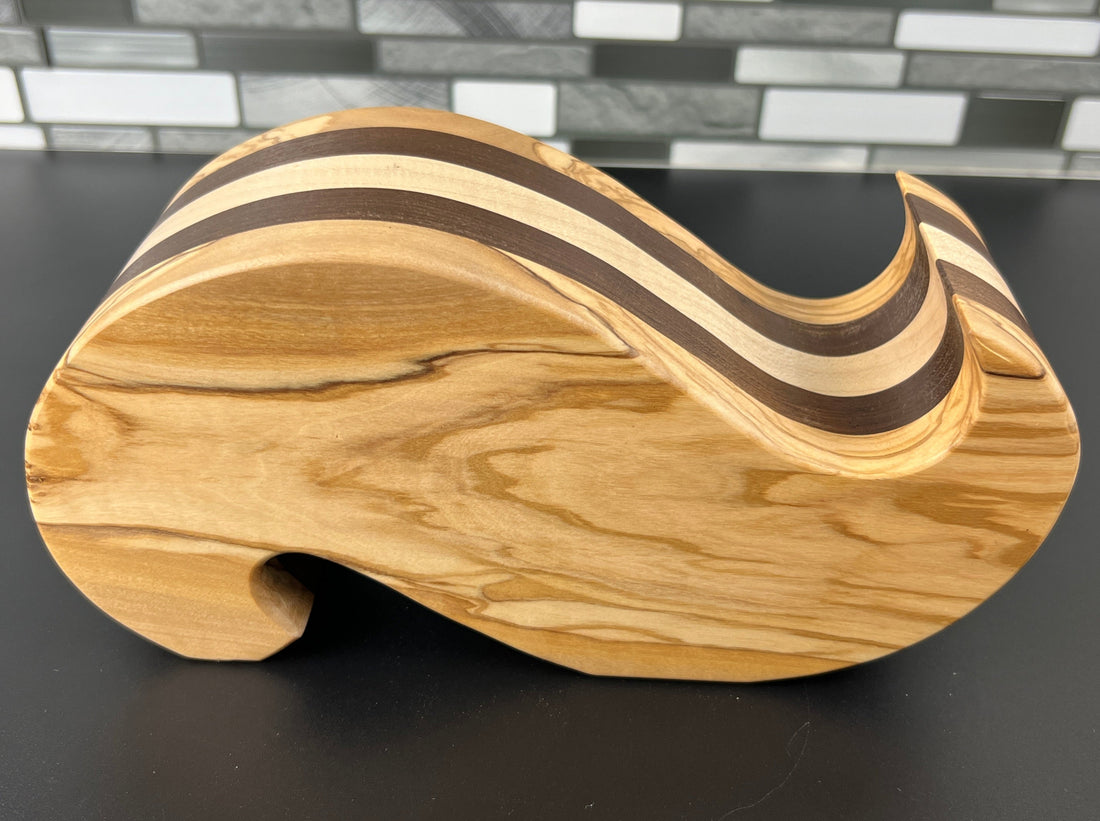 "Panache" Olive Bandsaw Box