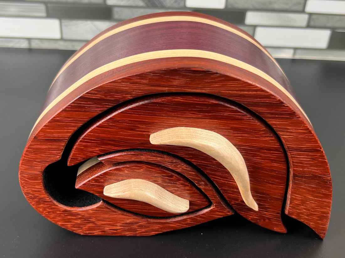 "Primrose" Padauk Bandsaw Box