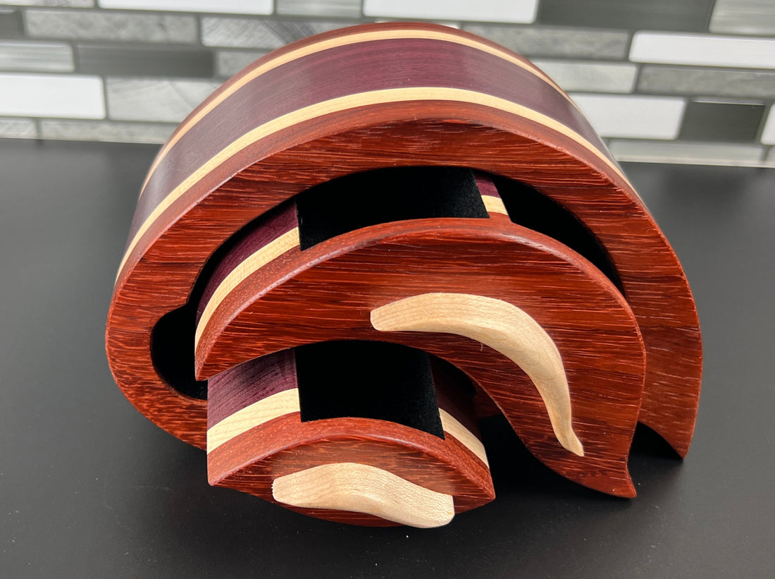 "Primrose" Padauk Bandsaw Box