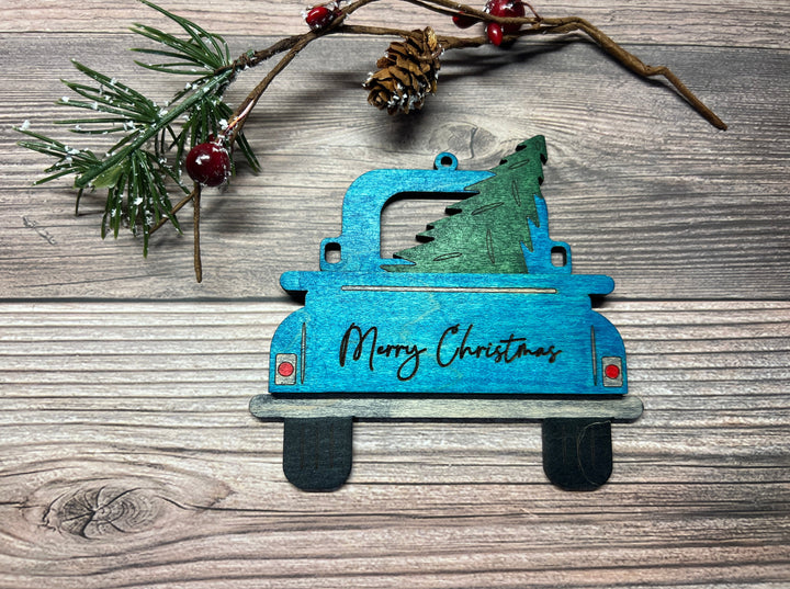 Christmas Truck Giftcard Holder