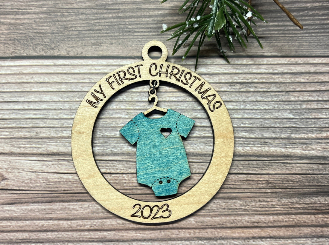 Baby's First Ornaments (Round)