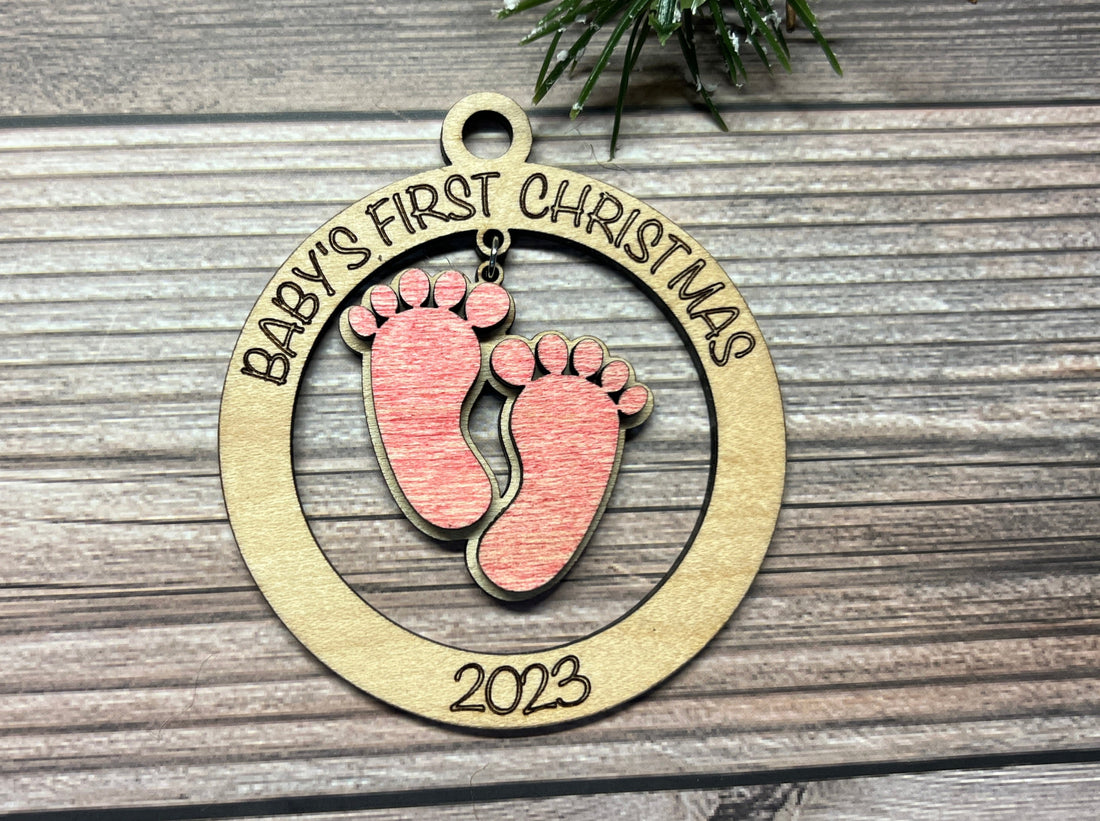 Baby's First Ornaments (Round)