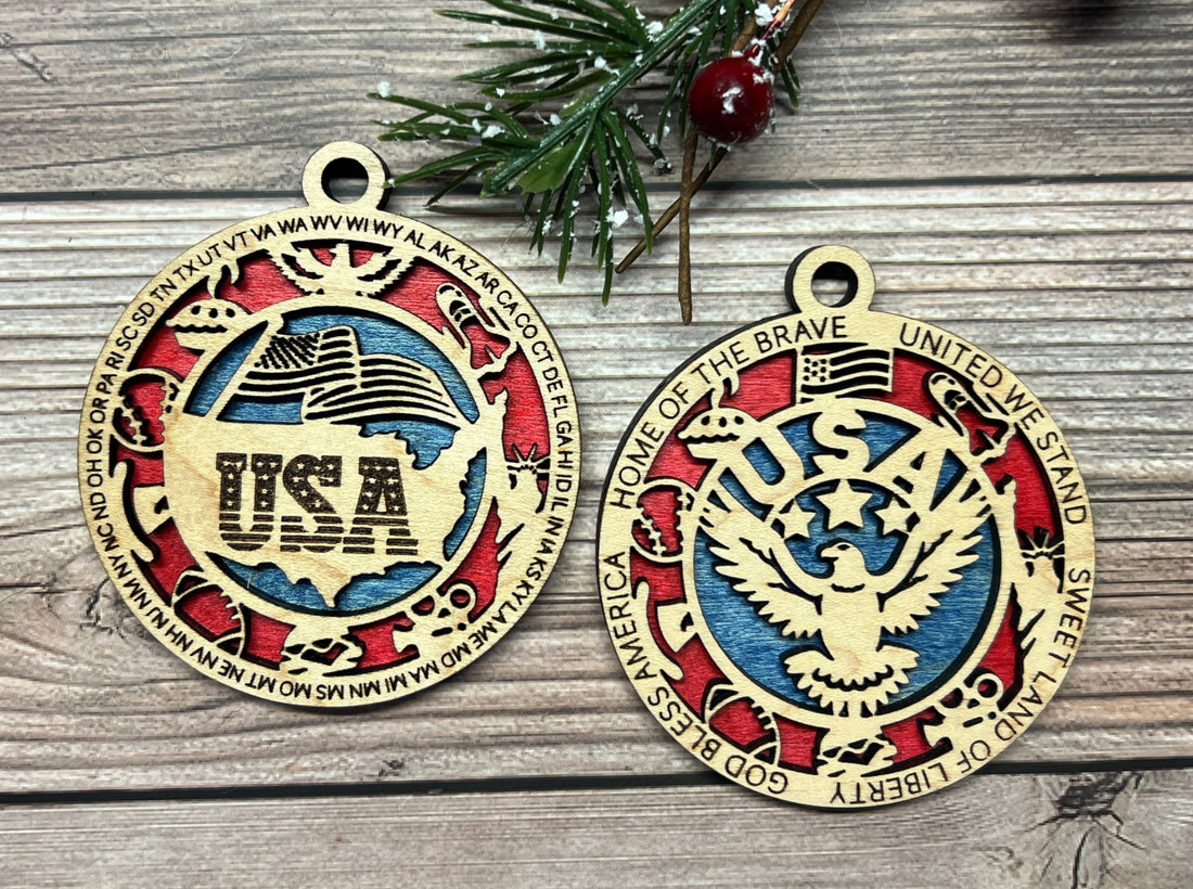 USA Ornament