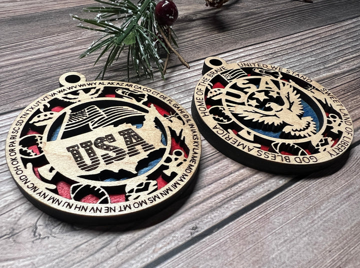 USA Ornament