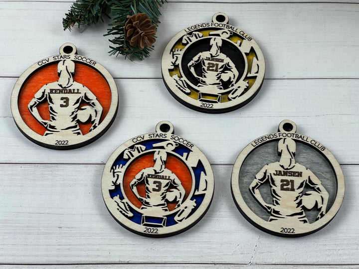 Team Sports Christmas Ornaments