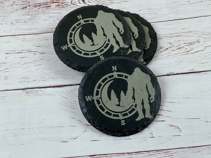 Bigfoot Standing Coasters